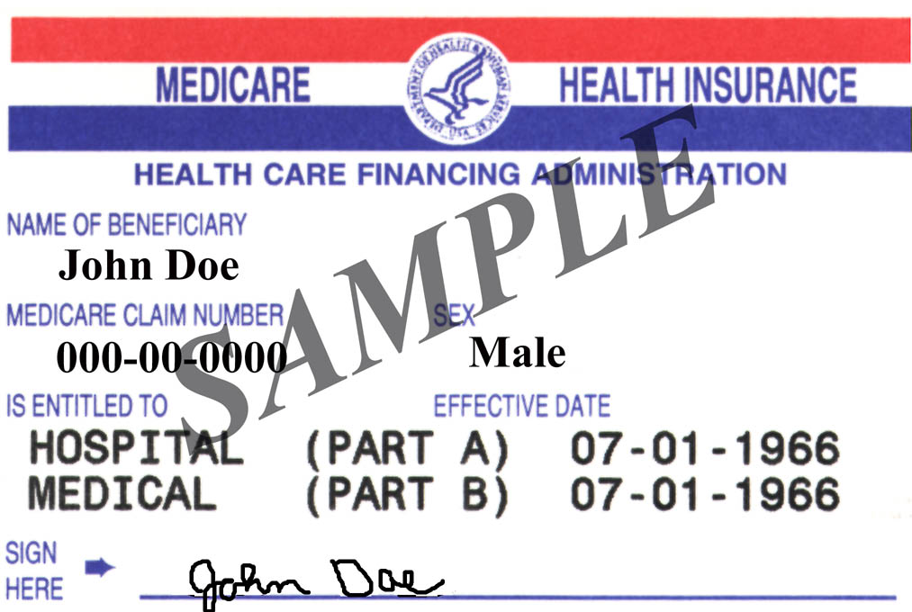  Medicare Card 