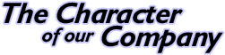 ---> The Character of our Organization <---