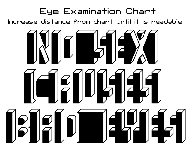  Eye Chart 